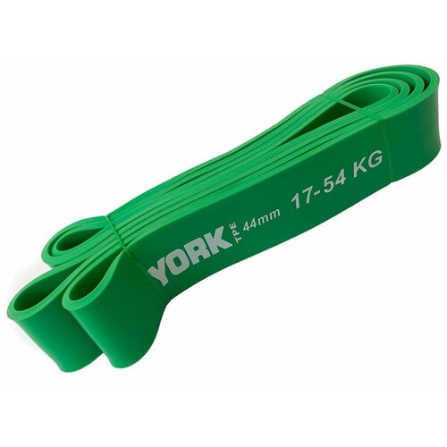 фото Эспандер-резиновая петля york tpr crossfit 2080х4.5х44мм (зеленый) (rbt-105/b34952)