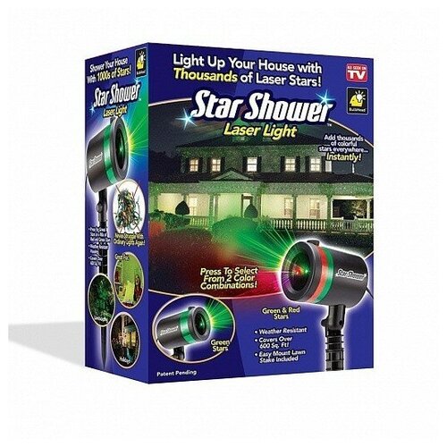 фото Звёздный лазерный проектор star shower motion oem