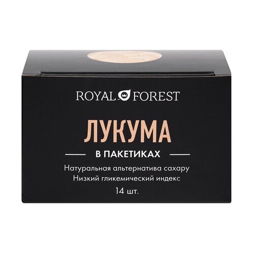 фото Лукума royal forest, порошок, картонная коробка, 28 г