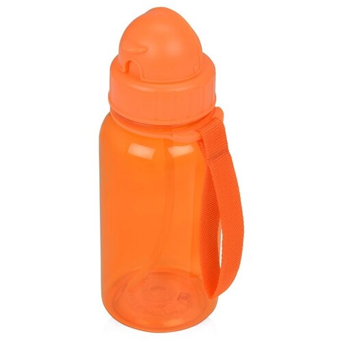 фото Бутылка для воды со складной соломинкой «kidz» 500 мл, оранжевый oasis