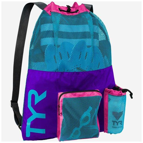 фото Рюкзак для аксессуаров tyr big mesh mummy bag , цвет - фиолетовый/розовый;материал - полиэстер 100%