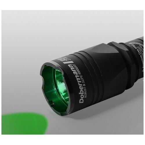 фото Фонарь dobermann xp- e2 green (подствольный) зеленый свет armytek