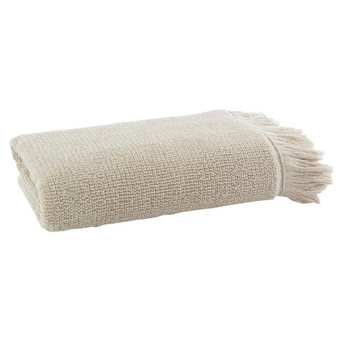 фото Soft cotton полотенце fringe банное 50х100 см бежевый