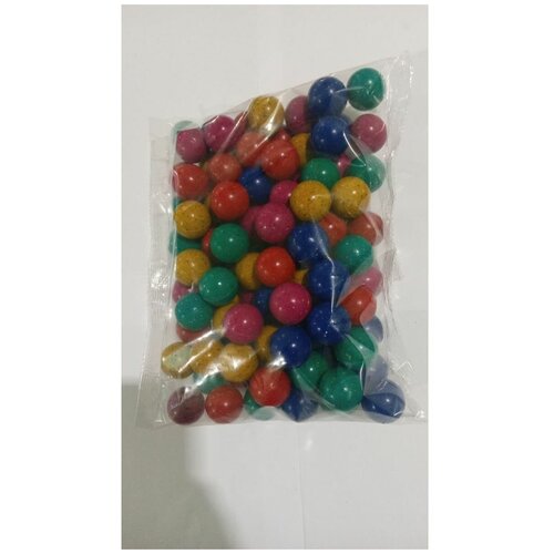 фото Мячи-прыгуны , попрыгунчики , прыгунки "цветной асфальт" 25мм (100 шт.) резиновый шарик. резиновый мяч. прыгун резиновый. разноцветные шарики. topvending
