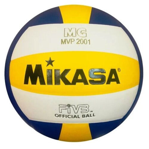 фото Волейбольный мяч mikasa mvp2001 сине-желтый
