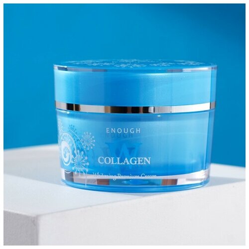 Купить Крем для лица с коллагеном ENOUGH W Collagen Whitening Premium Cream, 50 г, MikiMarket