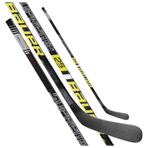 фото Клюшка хоккейная bauer supreme 2s grip s19 jr (размер 40 p92 lft, цвет черный/желтый)