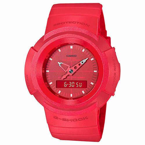 фото Наручные часы casio, красный