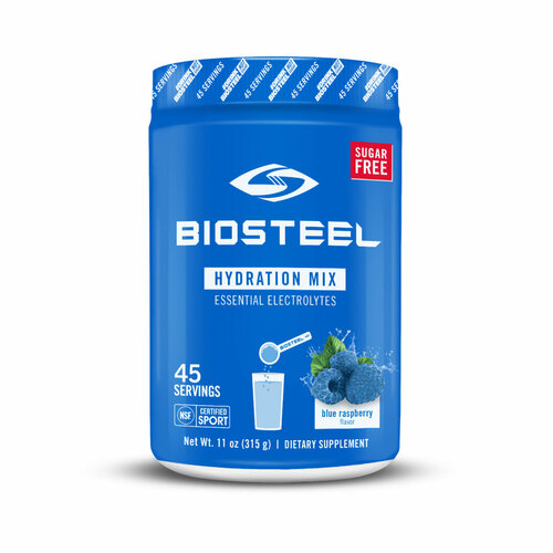 фото Изотоник biosteel hydration mix малина-голубика, 315 г