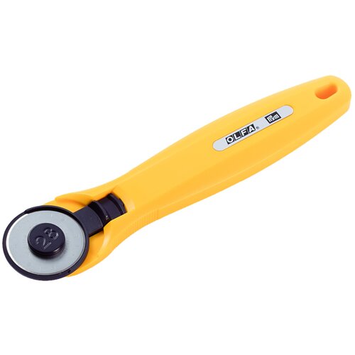 фото Prym раскройный нож mini 611371, 28 мм желтый
