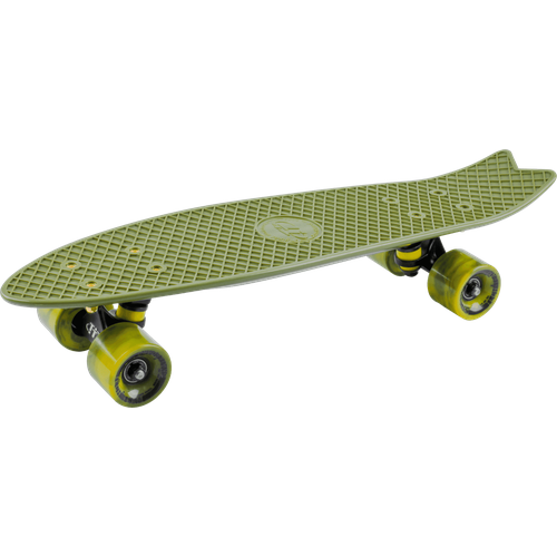 фото Скейтборд пластиковый fishboard 23 dark green 1/4 tls-406 techteam