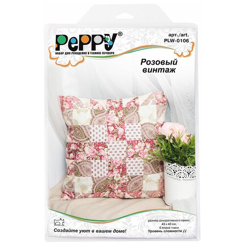 фото Набор для шитья"peppy" plw-0106 набор розовый винтаж .