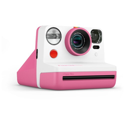 фото Фотоаппарат моментальной печати polaroid now розовый