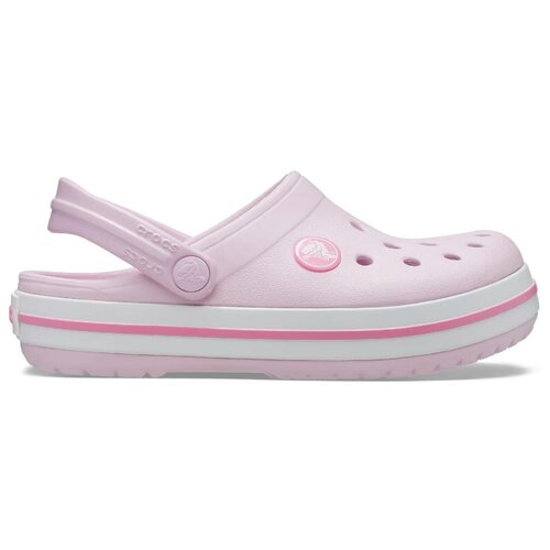 фото Сандалии детские crocs crocband clog k ballerina pink (eur:34-35)