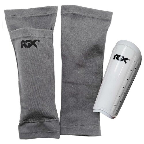 фото Футбольные щитки rgx-8400 серый (размер : l)