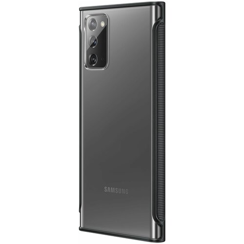 фото Чехол-накладка samsung araree ef-gn980cbegru clear protective cover для galaxy note 20 прозр./чёрн. (ef-gn980cbegru)