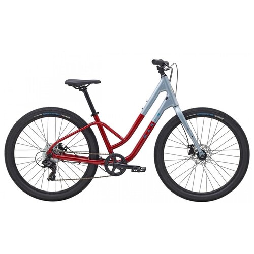 фото Городской велосипед marin stinson 1 st 27,5 (2021)(17 / темно-бордовый/17)