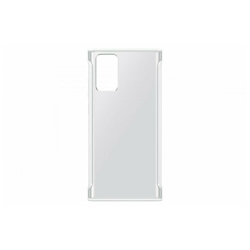 фото Чехол samsung clear protective cover galaxy note 20 прозрачный/белый