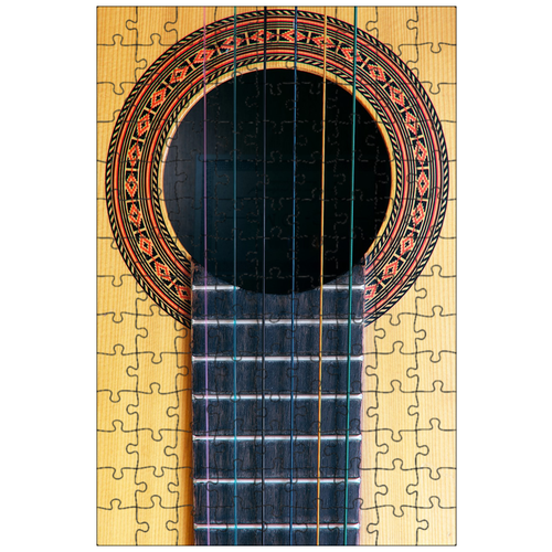 фото Магнитный пазл 27x18см."музыка, гитара, струны" на холодильник lotsprints