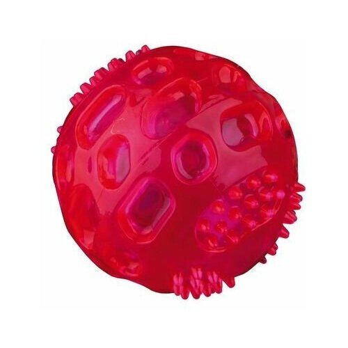 фото Trixie 33643 игрушка д/собак мяч светящийся d6,5см силикон