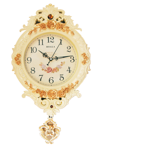 фото Интерьерные настенные часы "boala" белые дары востока