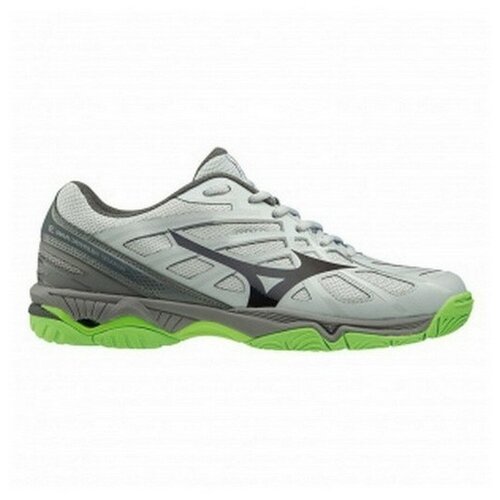 фото Кроссовки мужские волейбольные mizuno v1ga1740 37 wave hurricane 3 цвет серый размер us 11