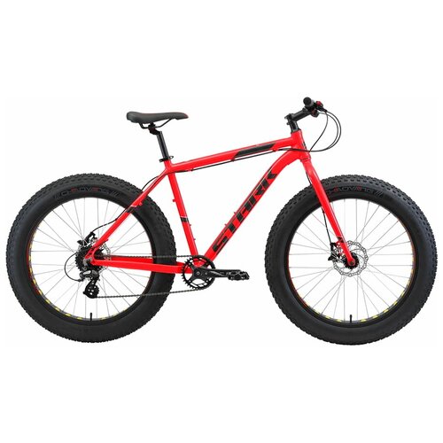 фото Велосипед stark'21 fat 26.2 hd красный/черный 2020-2021 рама l(20")(hd00000179)