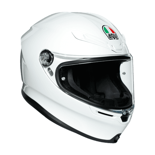 фото Шлем agv k-6 mono white ms