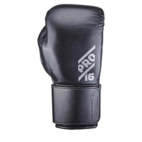 фото Универсальные тренировочные перчатки ultimatum boxing pro blk - ultimatum boxing - черный - 16 oz