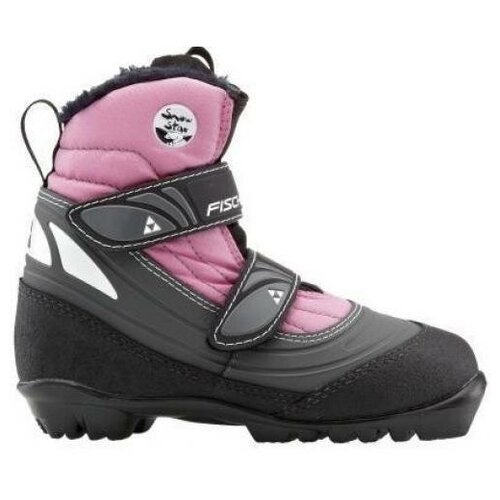 фото Лыжные ботинки fischer snowstar pink s13112 nnn (черный/серый/розовый) 2012 25 ru