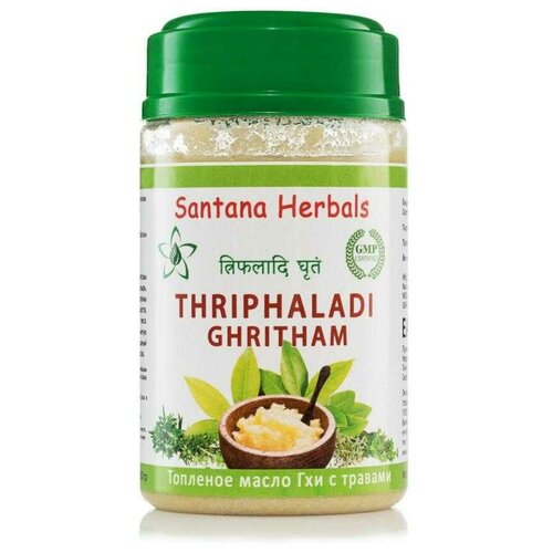 фото Масло целебное трифалади гритхам, 200 гр santana herbals