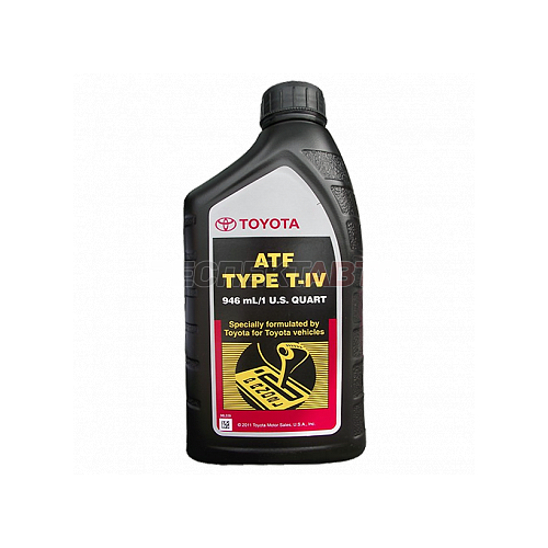 фото Масло трансмиссионное синтетическое toyota auto fluid t-iv 0,946л