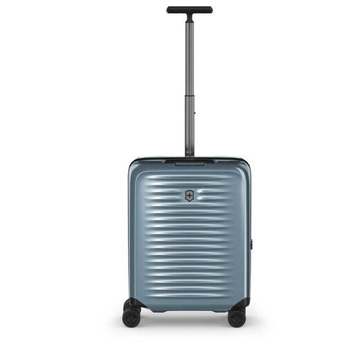 фото Victorinox чемодан victorinox airox, голубой, 100% поликарбонат makrolon, 40x20x55 см, 33 л