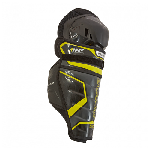 фото Щитки bauer supreme s29 s19 jr (размер 12, цвет черный/ желтый)