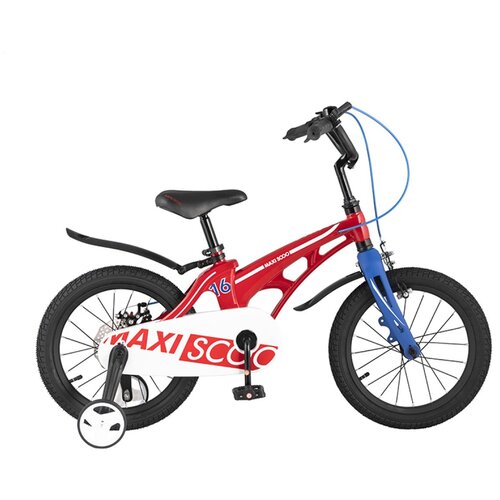 фото Детский велосипед maxiscoo cosmic стандарт 16" (2021)(красный)