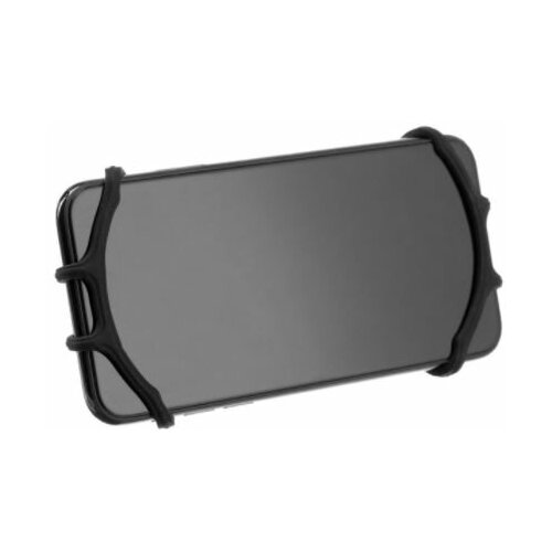 фото Велосипедный держатель для телефона luazon, поворотный, силиконовый, до 6,5", черный