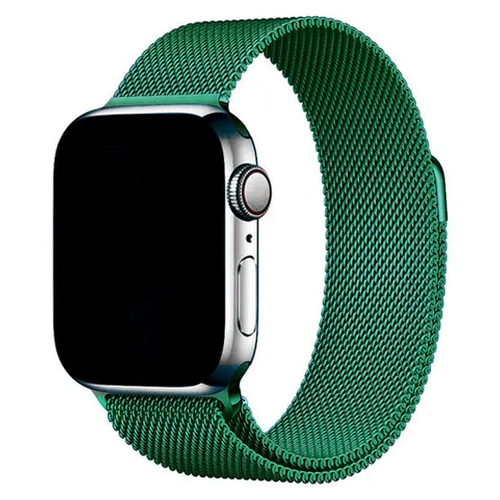 фото Ремешок миланская петля для apple watch 38-40 мм, зеленый smart watch
