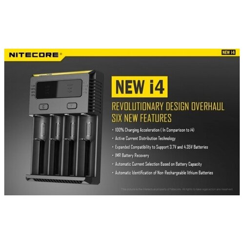 фото Nitecore зарядное устройство nitecore new i4