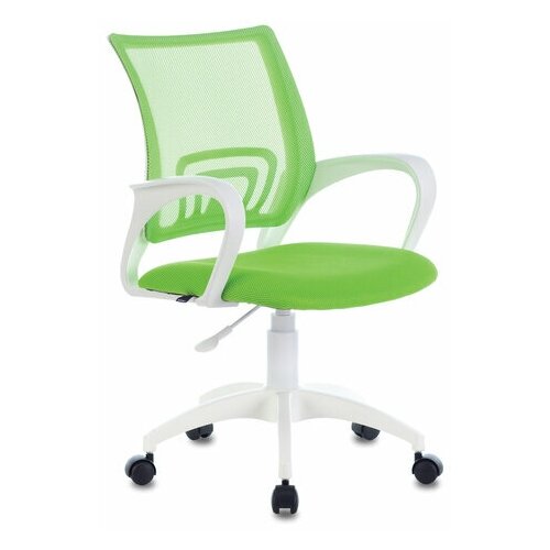 фото Компьютерное кресло brabix fly mg-396w white-light green 532403