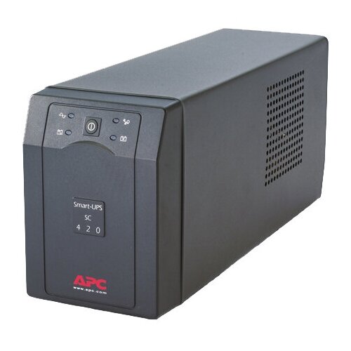 фото Ибп apc smart-ups sc sc420i, 420va, 230v, черный