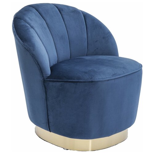 фото Kare кресло cherry, коллекция "вишня" 60*76*61, полиэстер, полиуретан, дсп, сталь, синий