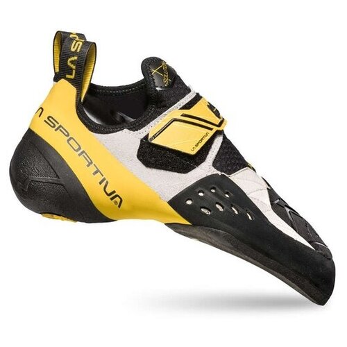 фото Скальные туфли la sportiva solution white/yellow 41 размера