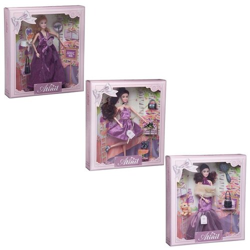 фото Кукла junfa atinil звезда экстрады в вечернем платье с сумочкой 28см junfa toys