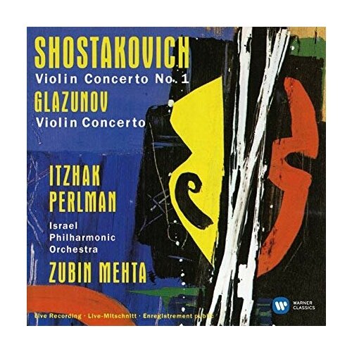 фото Компакт-диски, warner classics, itzhak perlman - shostakovich: violin concerto no. 1 / violin concerto (cd)