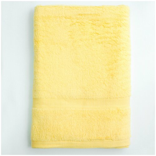 фото Полотенце банное, купальное для тела, лица, рук amaro home 34*80 желтый