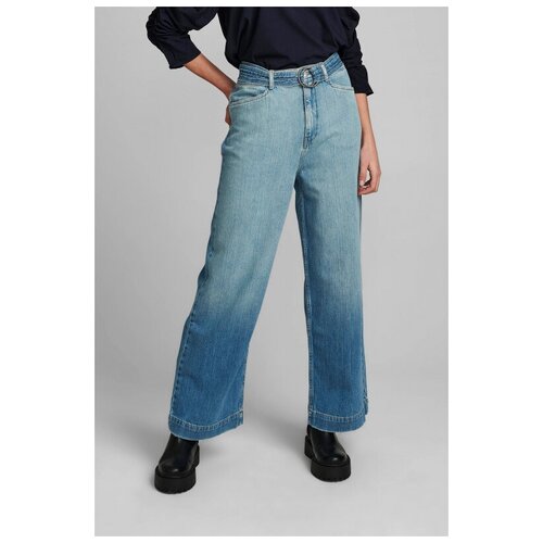 фото Джинсовые брюки numph 700311-3010 женские, цвет голубой, размер 36