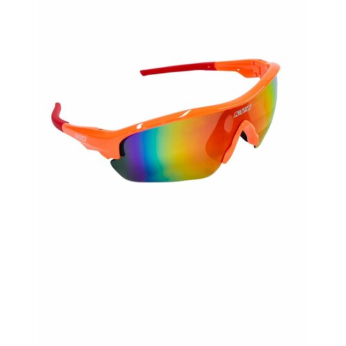 фото Солнцезащитные очки kv+, оранжевый, мультиколор