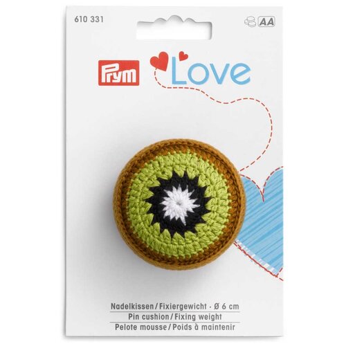 фото 610331 игольница киви prym love с фиксирующей гирей, prym