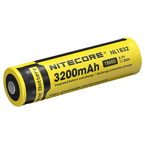 фото Nitecore аккумулятор nitecore nl1832 18650 3.7v 3200ma