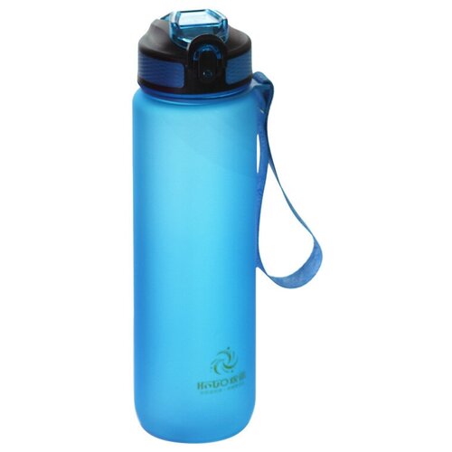 фото Бутылка для воды спортивная, синяя, 1000 мл sportbox
